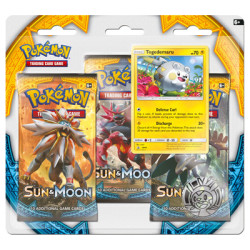 Pokémon Sun & Moon 3 Pack Blister