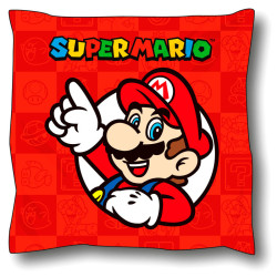 Super Mario Bros cushion 40 x 40