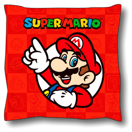 Super Mario Bros cushion 40 x 40