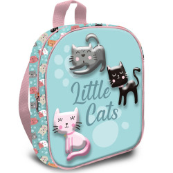 Little Cats 3D backpack 24cm