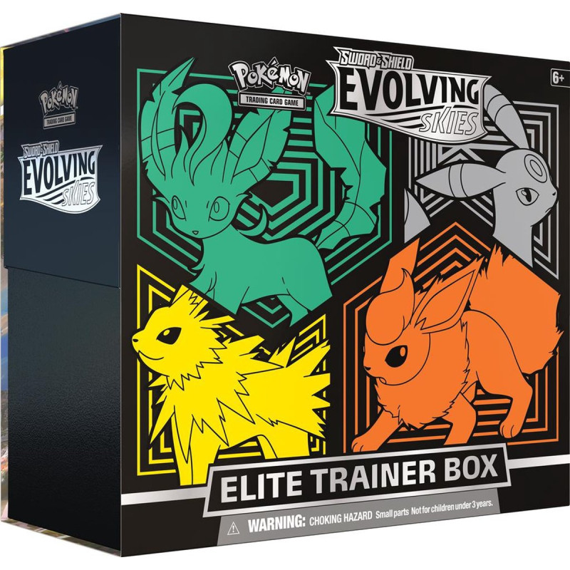 Evolving Skies Elite Trainer Box LUJF + Acryl Box!
