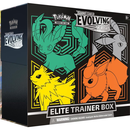 Evolving Skies Elite Trainer Box LUJF + Acryl Box!
