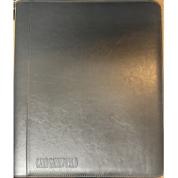 Toploader Binder Grey /Pu-...