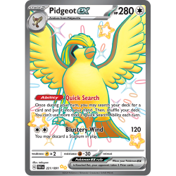 Pidgeot Ex PAF 221