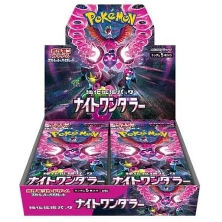 Pokemon Night Wanderer Booster Box Japanese