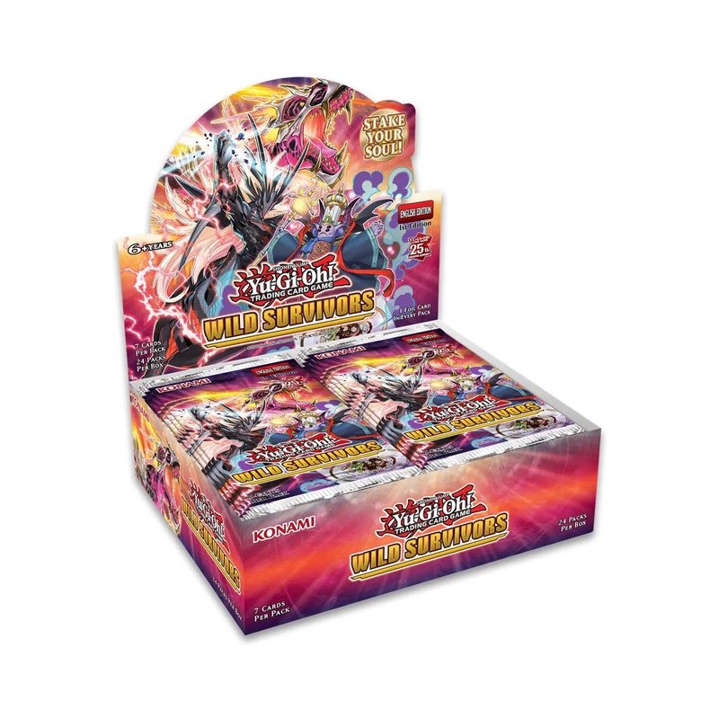 YuGiOh! - Wild Survivors Booster Display - Englisch / 1st Edition