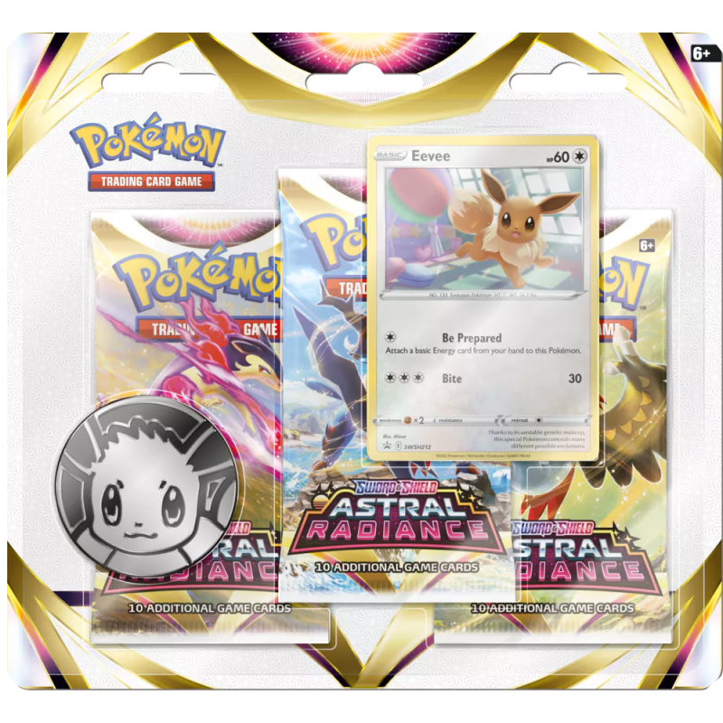 Pokémon Astral Radiance 3 Pack Blister Eng