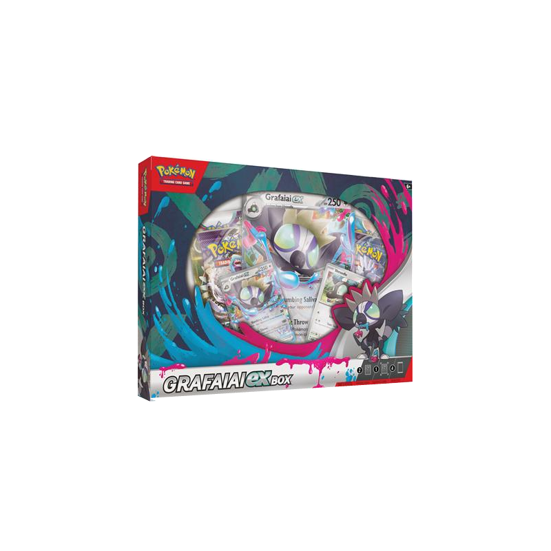 Pokémon Scarlet and Violet Grafaiai Ex Box Eng