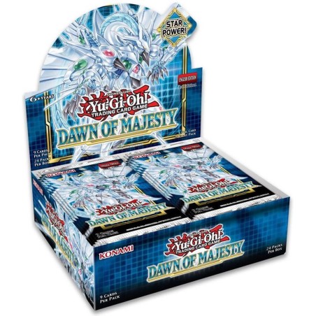 Yu-Gi-Oh  Dawn Of Majesty  - Booster Box Display  1ST Edition ENG