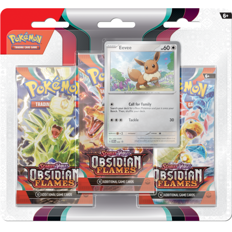 Pokémon TCG: Obsidian Flames 3-Pack Blister ENG