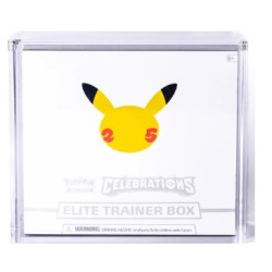 Pokémon Celebrations Elite Trainer Box Eng + Acryl protector!