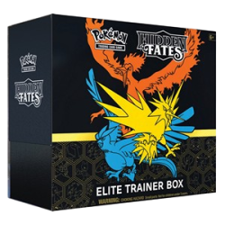 Pokemon Hidden Fates Elite Trainer Box Eng + Acryl protector!