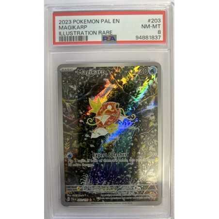 Magikarp Paldea Evolved 203 PSA 8