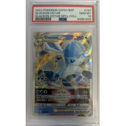 Glaceon Vstar SWSH 197 PSA 10