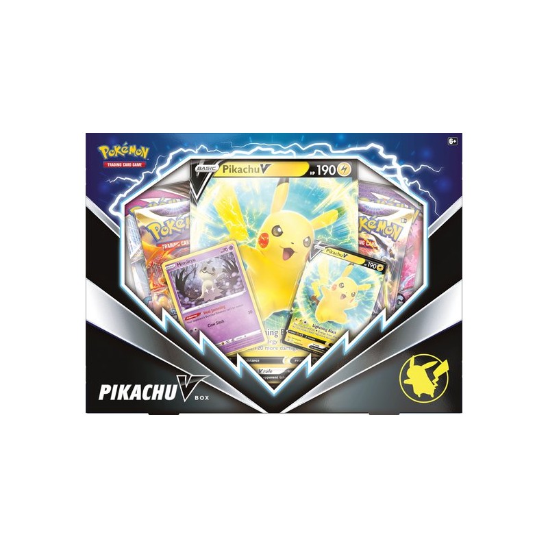 Pokémon Pikachu V Box Eng