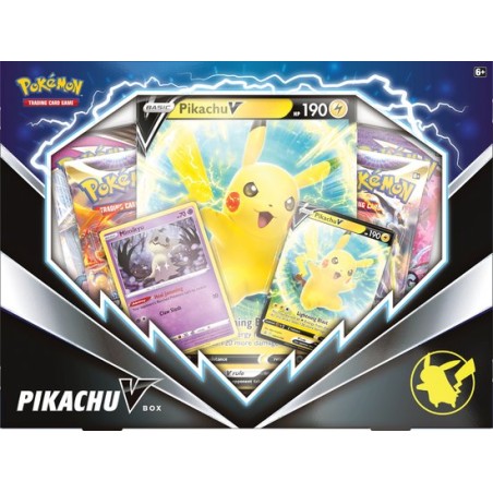 Pokémon Pikachu V Box Eng