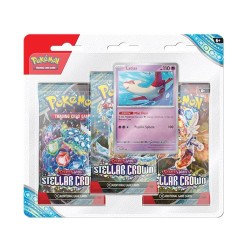 Pokémon TCG: Stellar Crown 3-Pack Blister Eng