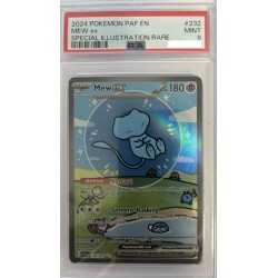 Mew ex Paldean Fates 232 PSA 9