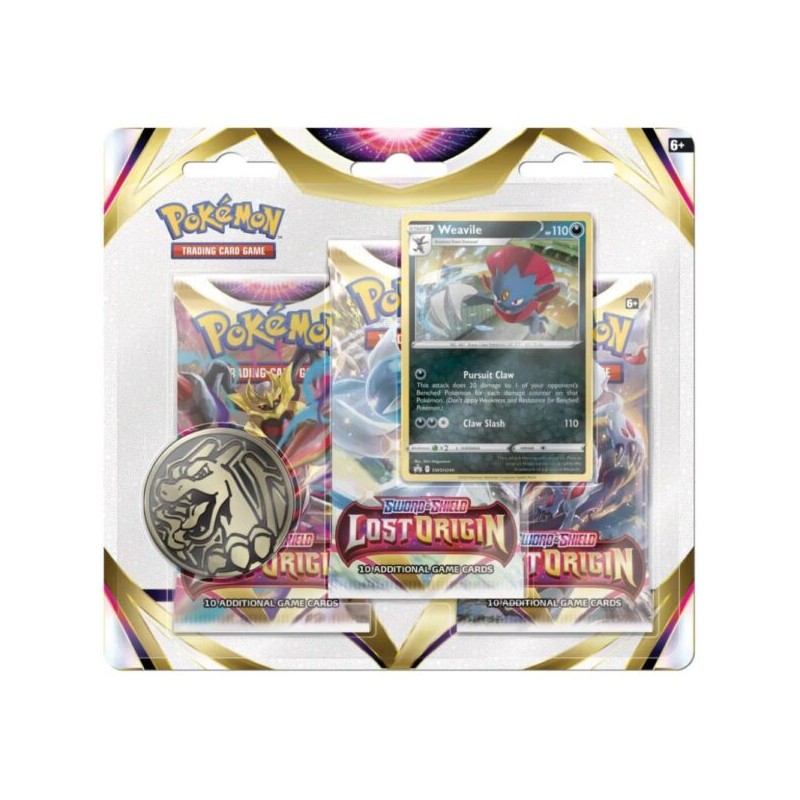 Pokémon TCG: Lost Origin 3-Pack Blister ENG