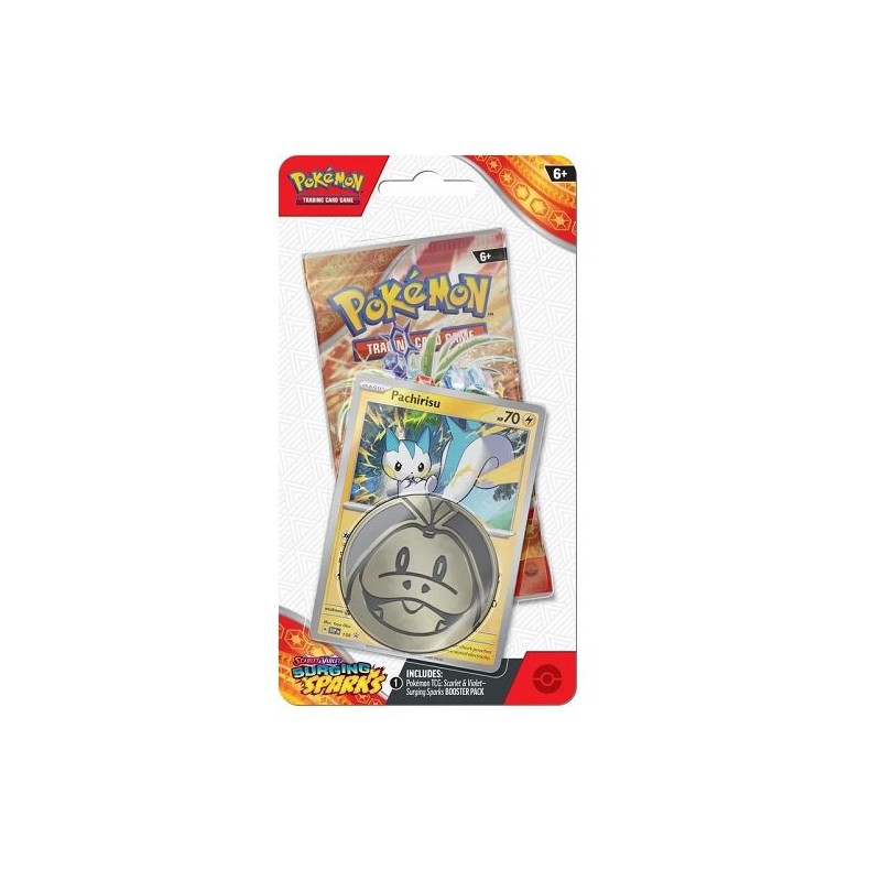 Pokémon Surging Sparks Checklane Blister Eng