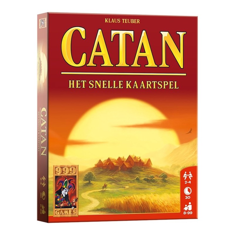 999 Games de Kolonisten van Catan - het snelle kaartspel