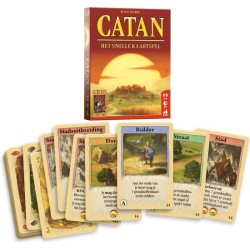 999 Games de Kolonisten van Catan - het snelle kaartspel