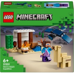 LEGO Minecraft Steve's woestijnexpeditie - 21251