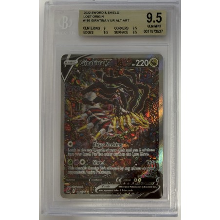 Giratina V - Lost Origin 186 BGS Beckett 9.5