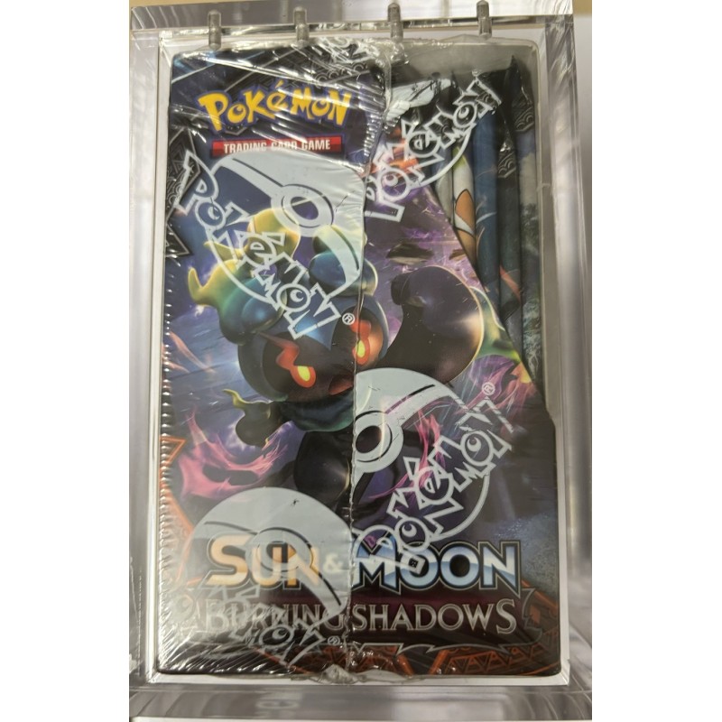 pokemon booster box mew Pokémon Burning Shadows Booster Pack (ENG) – RIP & SHIP (Opened Live) main image 1