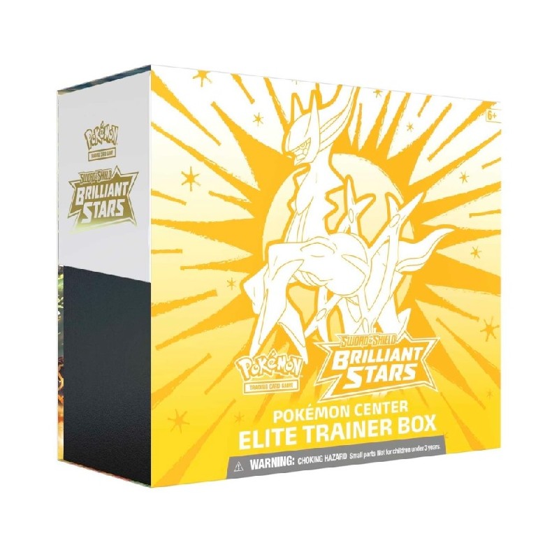 Pokémon TCG: Sword & Shield-Brilliant Stars Pokémon Center Elite Trainer Box ENG + Acryl box