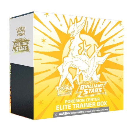 Pokémon TCG: Sword & Shield-Brilliant Stars Pokémon Center Elite Trainer Box ENG + Acryl box