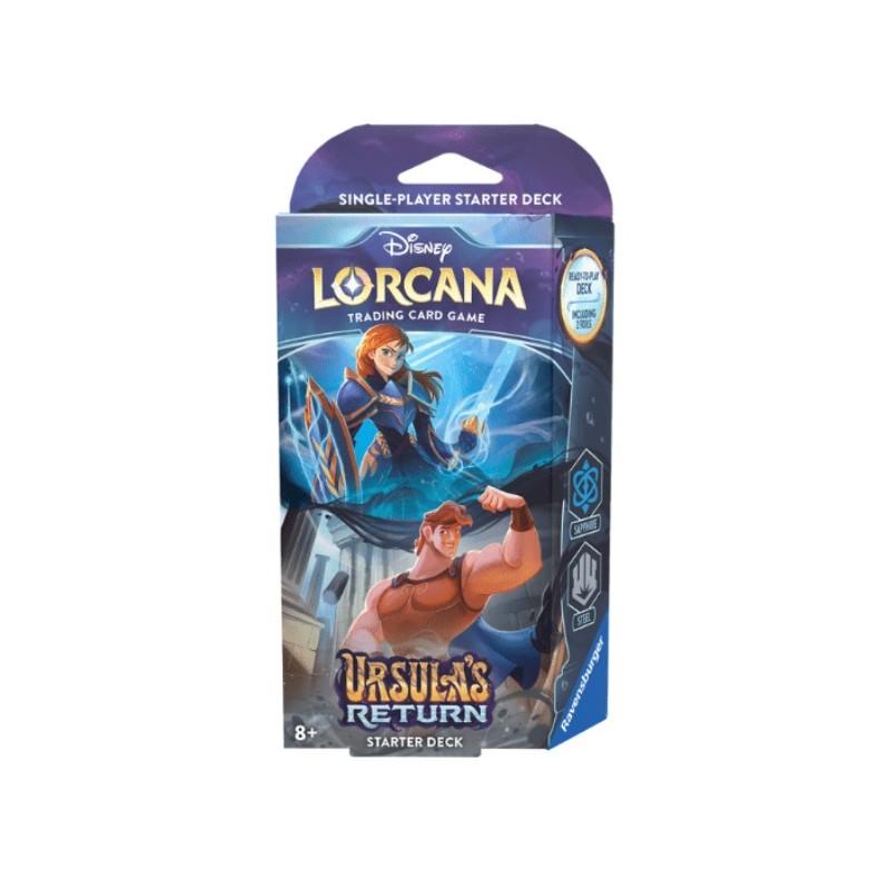 Disney Lorcana Ursula’s Return Starter Deck Anna & Hercules