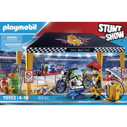 PLAYMOBIL Stuntshow werkplek tent - 70552