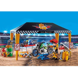 PLAYMOBIL Stuntshow werkplek tent - 70552