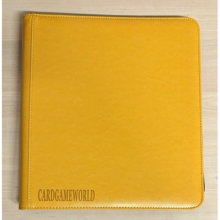 PRO BINDER - 12 - Pocket 480 Cards Yellow