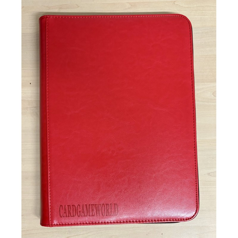 PRO BINDER - 9 - Pocket 360 Cards Red Cardgameworld