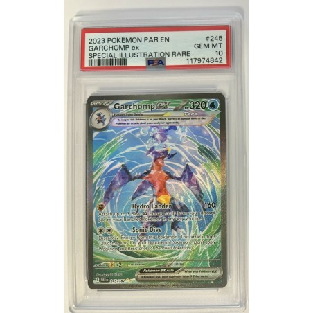 Garchomp Ex PAR 245 ENG PSA 10