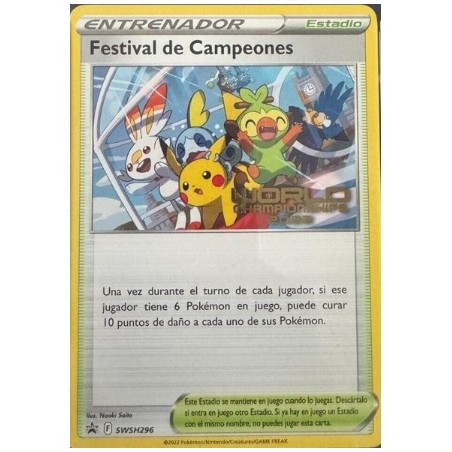 Pokémon SWSH 296 Festival De Campeones Spanish
