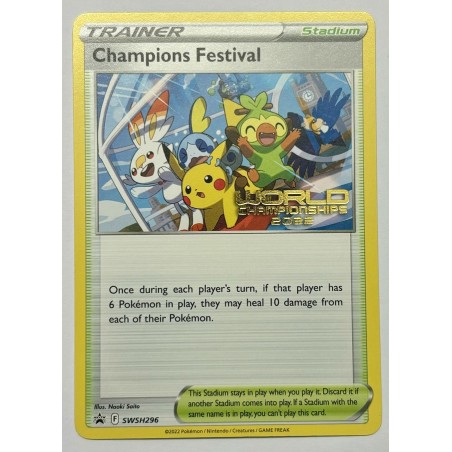 Pokémon SWSH 296 Champions Festival English