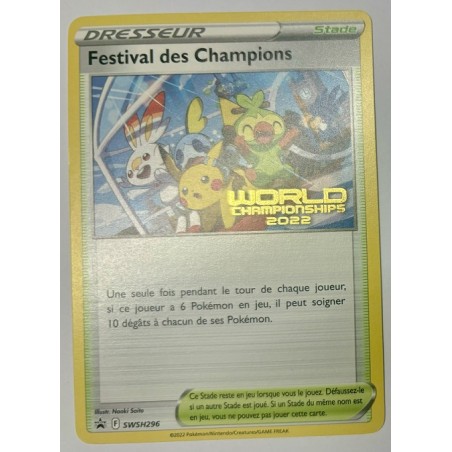 Pokémon SWSH 296 Champions Festival French