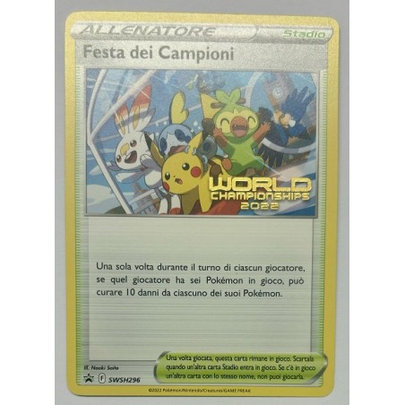 Pokémon SWSH 296 Champions Festival Italian