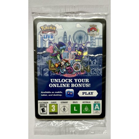 Sealed Pokemon World Championships 2022 London Champions Festival Promos SWSH296