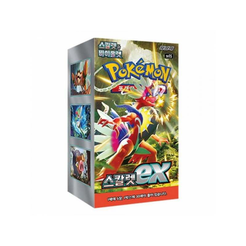 Pokemon Scarlet Ex Booster box (KOREAN)