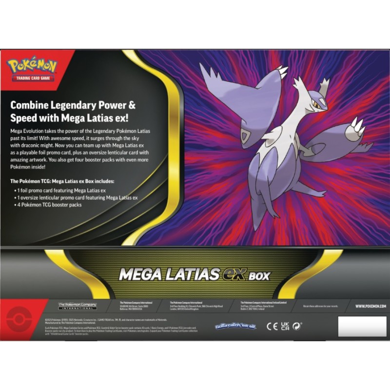 Pokemon TCG - Mega Latias EX Box ENG 2025-10