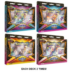 Pokémon Shining Fates Pin Collection Display ENG