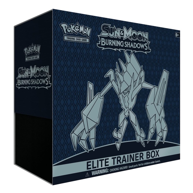 Pokémon Burning Shadows Elite Trainer Box Eng + Acryl Box!