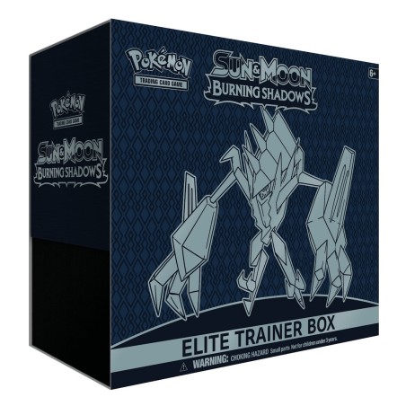 Pokémon Burning Shadows Elite Trainer Box Eng + Acryl Box!