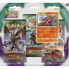 Pokémon Sun & Moon 3 Pack Blister Guardians Rising Turtonator Eng