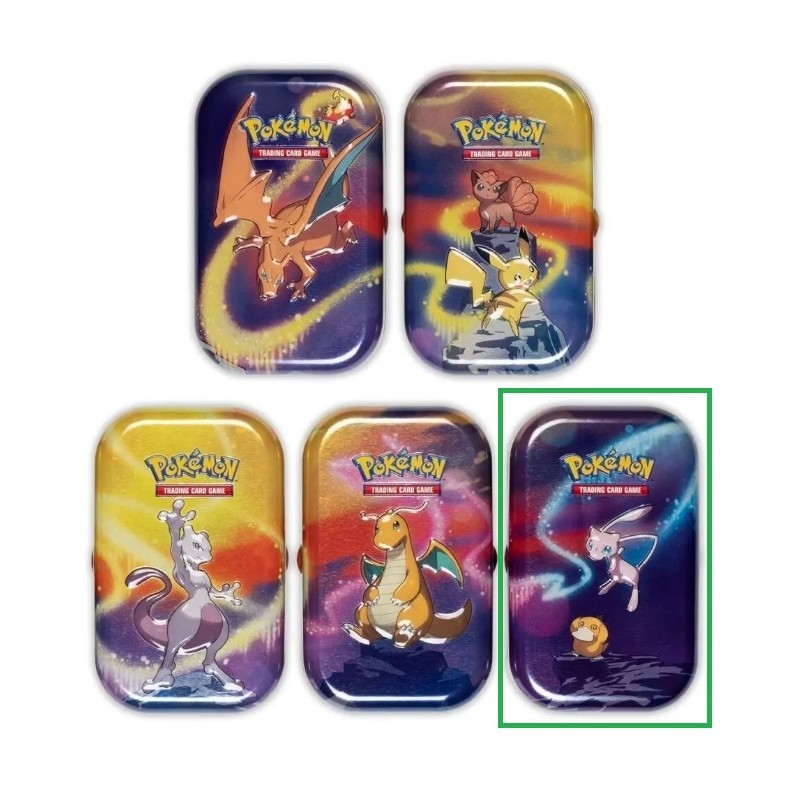 Pokémon TCG: Kanto Power Mini Tin 19Q3 Mew & Psyduck Eng
