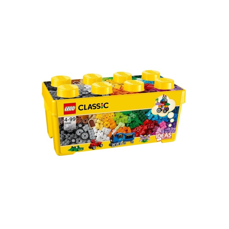 LEGO Classic Creative Medium Storage Box with Colourful Bricks 10696